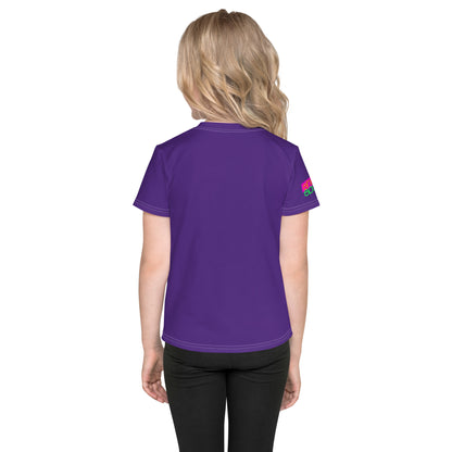 She'va Kids crew neck t-shirt (purple)