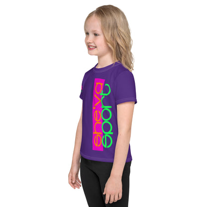 She'va Kids crew neck t-shirt (purple)