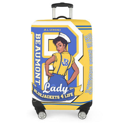 B.H.S ALUMNI PRIDE Luggage Cover GOLD