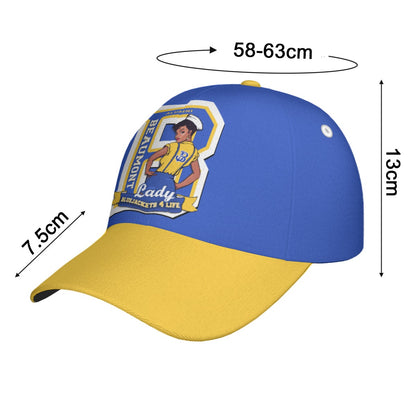 B.H.S. LADIES PRIDE Peaked Cap BLUE/GOLD