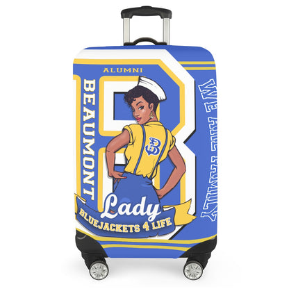 B.H.S. PRIDE All-over Print Luggage Cover BLUE