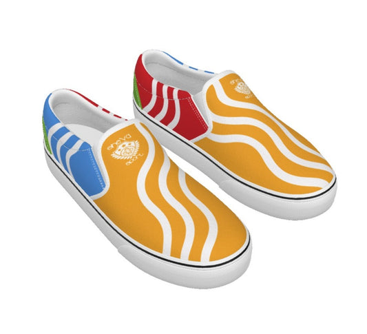 She'va Him Slip On Skater Sneakers Vacay