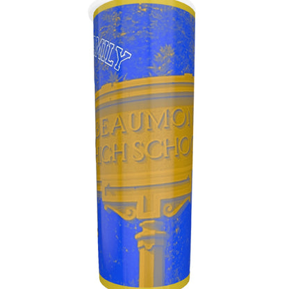 B.H.S. Pride Tumbler with Twinkle Surface  20oz BLUE/GOLD