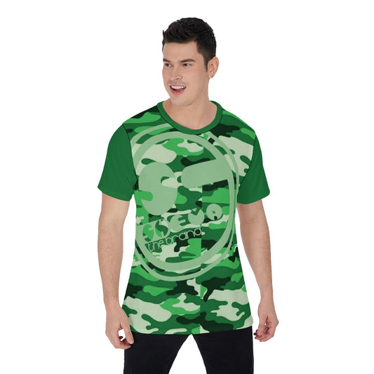 She'va Men's Basic O-Neck T-Shirt (gre/camo)