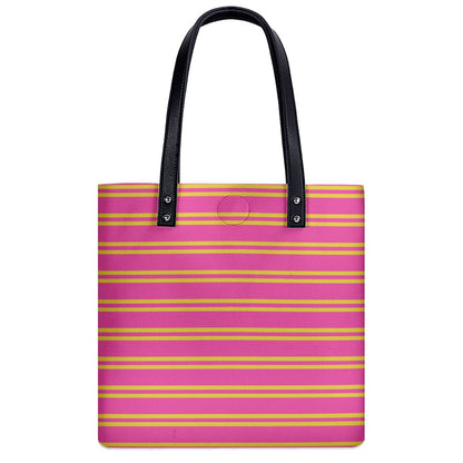 B.H.S. PRIDE PU Shoulder TOTE Bag PINK