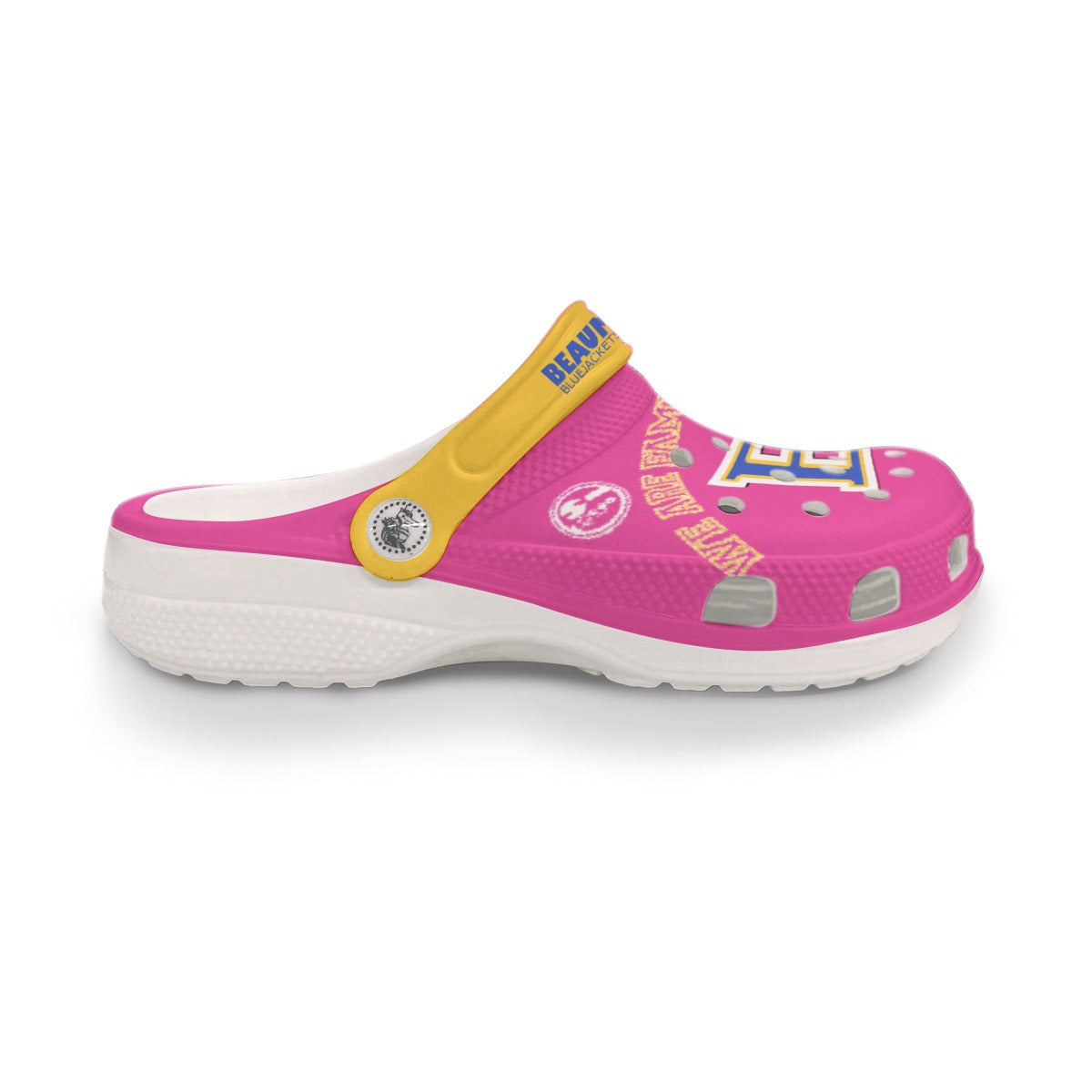 B.H.S. PRIDE All-Over Print Women's Classic Clogs PINK