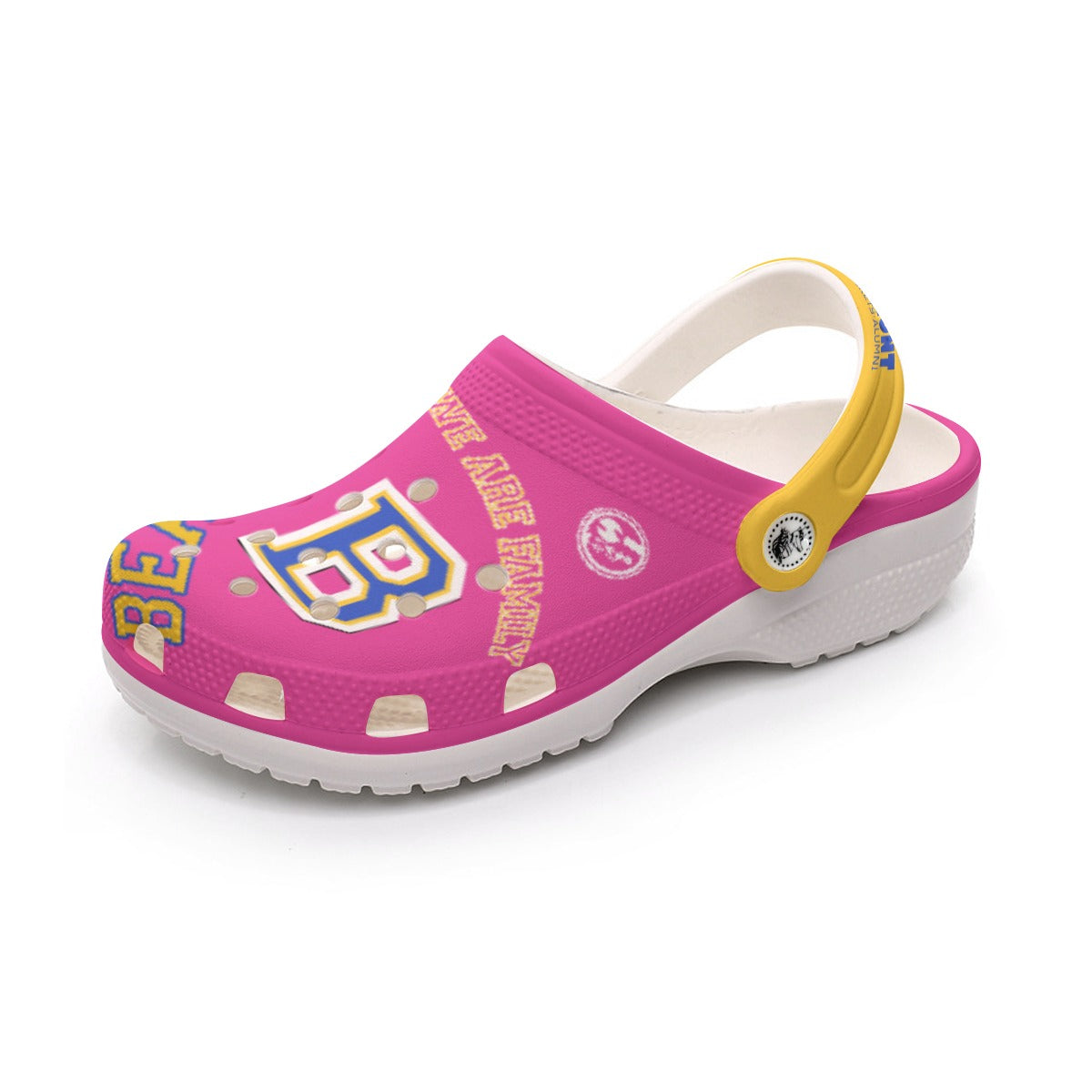 B.H.S. PRIDE All-Over Print Women's Classic Clogs PINK