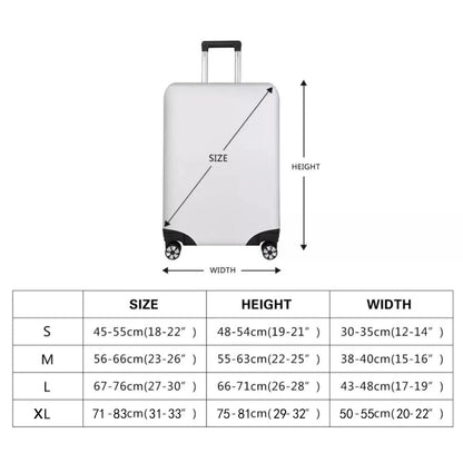 She'va Travel With Me Luggage Cover With Belt (burst)