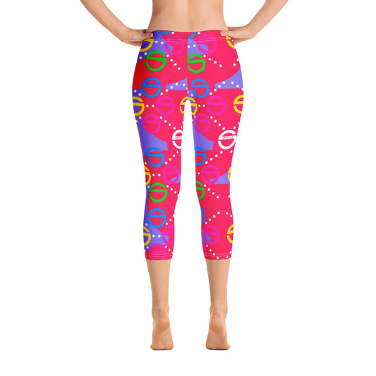 She'va Rainbow-2 Capri Leggings