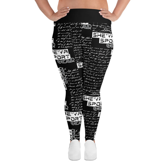 She'va Message Plus Size Leggings